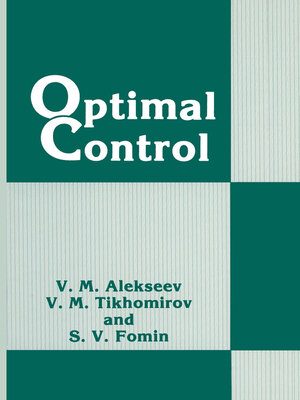 cover image of Optimal Control
